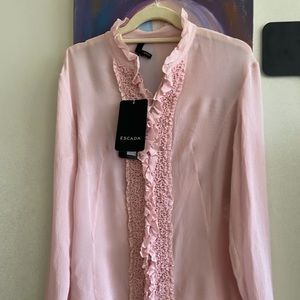 NWT 1095$ ESCADA 100% silk Eu 36 US 10-12